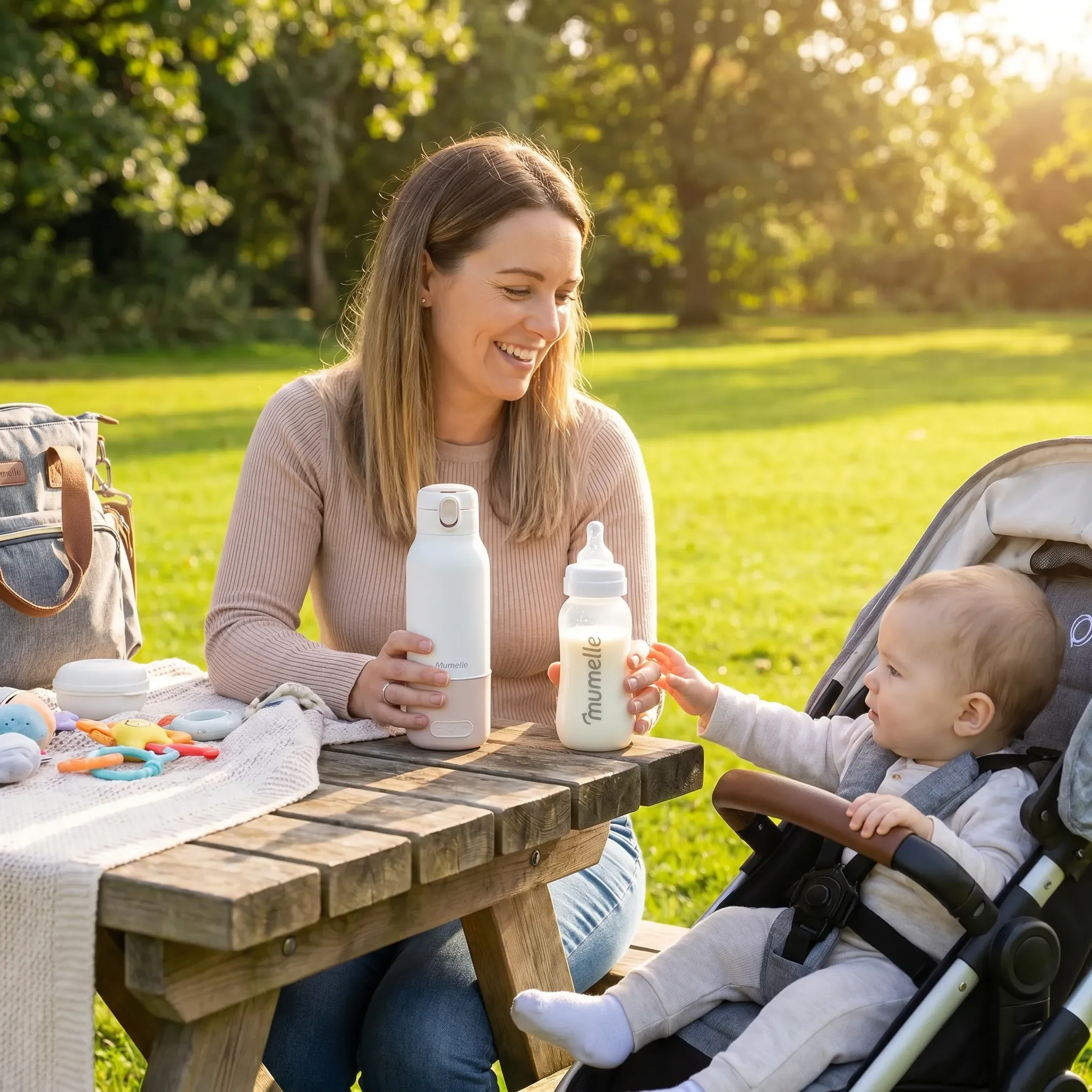 Mumelle Detachable & Portable Water and Milk Warmer - Image 7